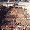 Trial Trench Evaluation Photograph, Post-excavation trench showing natural coverage, A9 Dualling - Tomatin to Moy, Highland