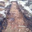 Trial Trench Evaluation Photograph, Post-excavation trench showing natural coverage, A9 Dualling - Tomatin to Moy, Highland