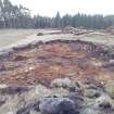 Trial Trench Evaluation Photograph, Post-excavation trench showing natural coverage, A9 Dualling - Tomatin to Moy, Highland