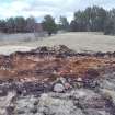 Trial Trench Evaluation Photograph, Post-excavation trench showing natural coverage, A9 Dualling - Tomatin to Moy, Highland