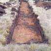 Trial Trench Evaluation Photograph, Post-excavation trench showing natural coverage, A9 Dualling - Tomatin to Moy, Highland