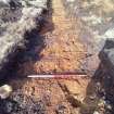 Trial Trench Evaluation Photograph, Post-excavation trench showing natural coverage, A9 Dualling - Tomatin to Moy, Highland