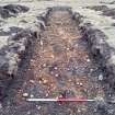 Trial Trench Evaluation Photograph, Post-excavation trench showing natural coverage, A9 Dualling - Tomatin to Moy, Highland