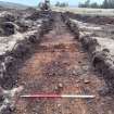 Trial Trench Evaluation Photograph, Post-excavation trench showing natural coverage, A9 Dualling - Tomatin to Moy, Highland