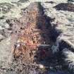 Trial Trench Evaluation Photograph, Post-excavation trench showing natural coverage, A9 Dualling - Tomatin to Moy, Highland