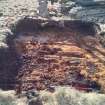 Trial Trench Evaluation Photograph, Post-excavation trench showing natural coverage, A9 Dualling - Tomatin to Moy, Highland