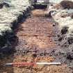 Trial Trench Evaluation Photograph, Post-excavation trench showing natural coverage, A9 Dualling - Tomatin to Moy, Highland