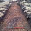 Trial Trench Evaluation Photograph, Post-excavation trench showing natural coverage, A9 Dualling - Tomatin to Moy, Highland