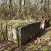 View of remains of Roots Blower