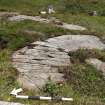 Digital photograph of panel to east, from Scotland's Rock Art Project, Ormaig 2, Kilmartin, Argyll and Bute