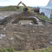 Watching Brief photograph, Cooling tower base following removal of internal deposit, Lyness Visitor Centre extension to Scapa Flow Museum, Lyness, Orkney