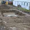 Watching Brief photograph, Cooling tower base following removal of internal deposit, Lyness Visitor Centre extension to Scapa Flow Museum, Lyness, Orkney