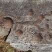 Digital photograph of close ups of motifs, from Scotland's Rock Art Project, Ormaig 3, Kilmartin, Argyll and Bute