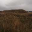 View from the SSE showing the slope to the blast wall (Paste Mixing House W23)