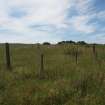 View from the SW of the S section of a fenced enclosure (NY 26769 64605) within which mustard gas is said to be buried