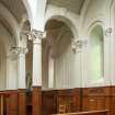 View of side aisle.
