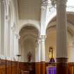View of side aisle.