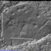 Snapshot of 3D model, Scotland's Rock Art Project, Hill of Avochie 2, Aberdeenshire