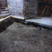 Watching Brief photograph, Post-excavation, St Magnus Cathedral, Broad Street, Kirkwall, Orkney