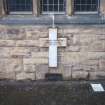 Watching Brief photograph, Detail of site grave/tomb South wall and West wall, Falkirk Town Centre Regeneration, Falkirk