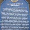 Watching Brief photograph, Historic panel about Church, Falkirk Town Centre Regeneration, Falkirk