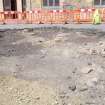 Watching Brief photograph, General photo showing poss. Drain trench, Falkirk Town Centre Regeneration, Falkirk