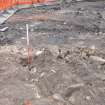 Watching Brief photograph, Location of blonde sandstone area in 002, Falkirk Town Centre Regeneration, Falkirk