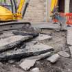 Watching Brief photograph, Working shot, Falkirk Town Centre Regeneration, Falkirk