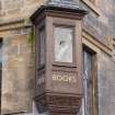 South Street.  The Citizens Bookshop.  Detail of window above bookshop entrance. 