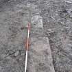 Standing Building Survey photograph, Building 10, Wall or pavement, F51, South-West of Slade Farm, Carmyllie, Angus