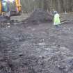 Watching Brief photograph, Working shot of topsoil stripping; east area taken from N, Helix Canal Hub Access Road, Falkirk