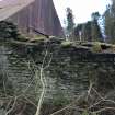 Standing Building Survey photograph, Feature F43, Facing S, South-West of Slade Farm, Carmyllie, Angus