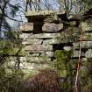 Standing Building Survey photograph, Feature F25, Facing NW, South-West of Slade Farm, Carmyllie, Angus