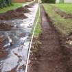 Excavation photograph, General shot of trench taken from NW, Carzield Roman Fort, Kirkton, Dumfries