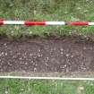 Excavation photograph, General shot of (004) taken from E, Carzield Roman Fort, Kirkton, Dumfries