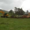 disturbed, Tr3 foreground, Tr2 centre, Facing E, Land west of Old Kirk, Spittal of Glenshee