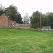 Excavation photograph, Looking along line of ramparts at NW of Carzield Farm taken from NE, Carzield Roman Fort, Kirkton, Dumfries