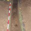 Excavation photograph, General shot of Trench 1B taken from S, Carzield Roman Fort, Kirkton, Dumfries