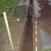 Excavation photograph, General shot of Trench 1B taken from SW, Carzield Roman Fort, Kirkton, Dumfries