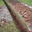 Excavation photograph, General shot taken from W, Carzield Roman Fort, Kirkton, Dumfries