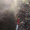 Excavation photograph, General view of trench taken from NW, Wellington Bridge, Carzield Roman Fort, Kirkton, Dumfries