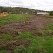 Watching Brief photograph, Pre-excavation of area at Trench 23 and 38 from evaluation taken from NE, Cavalry Park, Kilsyth