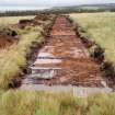 Evaluation photograph, Post-excavation Trench 45 taken from W, Soutra Quarry Extension, Humbie, Borders