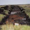 Evaluation photograph, Post-excavation Trench 51 - whole trench taken from W, Soutra Quarry Extension, Humbie, Borders