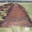 Evaluation photograph, Post-excavation Trench 58 taken from W, Soutra Quarry Extension, Humbie, Borders