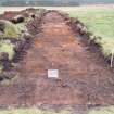 Evaluation photograph, Post-excavation Trench 60 taken from W, Soutra Quarry Extension, Humbie, Borders