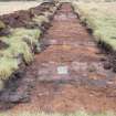 Evaluation photograph, Post-excavation Trench 63 taken from W, Soutra Quarry Extension, Humbie, Borders