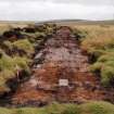 Evaluation photograph, Post-excavation Trench 66 taken from W, Soutra Quarry Extension, Humbie, Borders