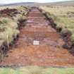 Evaluation photograph, Post-excavation Trench 67 taken from W, Soutra Quarry Extension, Humbie, Borders