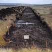 Evaluation photograph, Post-excavation Trench 70 taken from W, Soutra Quarry Extension, Humbie, Borders